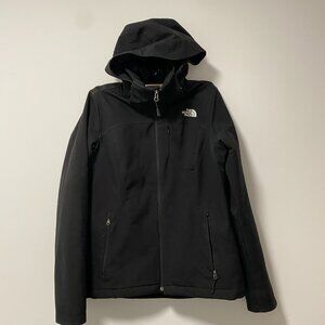 The North Face Primaloft Insulated Softshell Jacket — Black, Size S